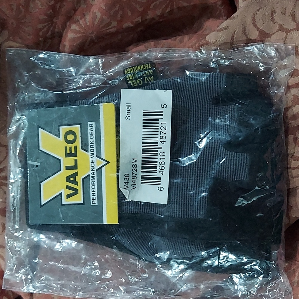 VALEO V430 Split leather protective gloves cowhide leather palm and gel S